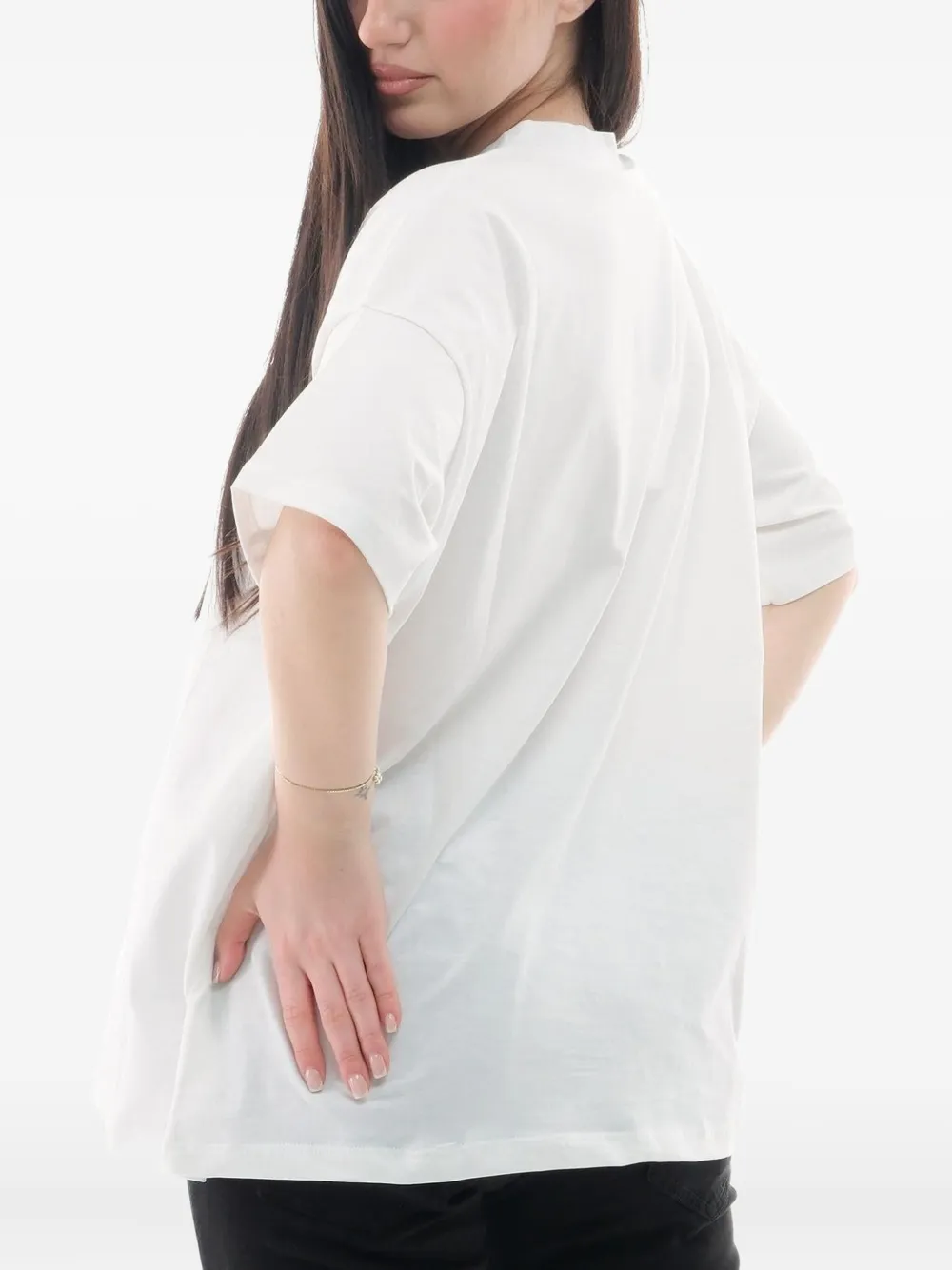 Vicolo Cotton T-shirt In White