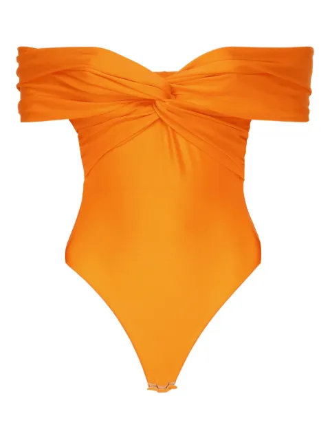 THE ANDAMANE Body ombro a ombro com torção