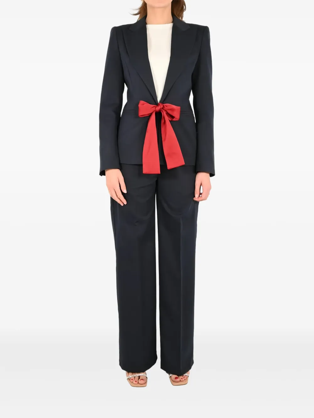 VICOLO bow-detail jacket | Fitted Jackets | Image 2