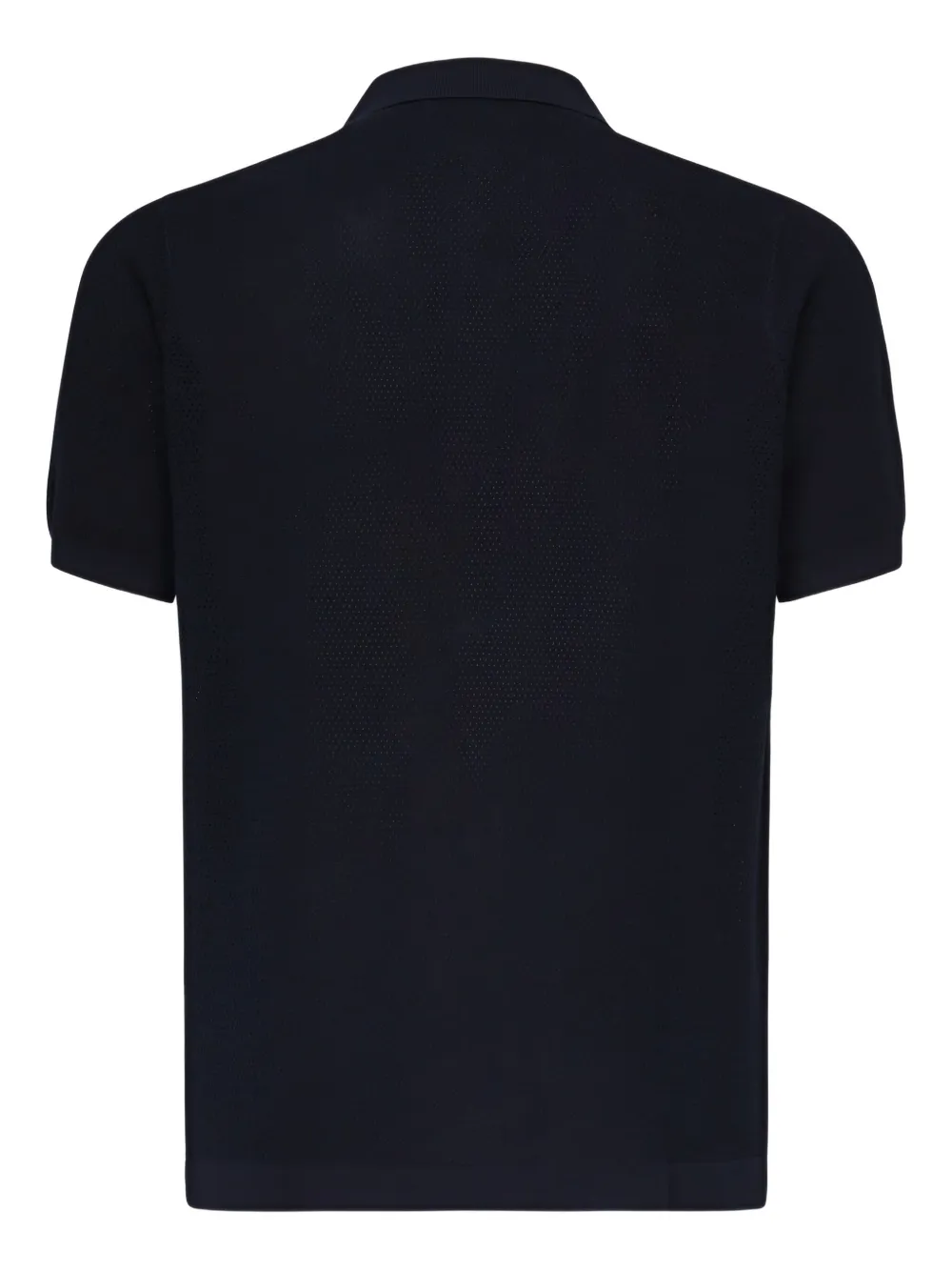 MC2 Saint Barth cotton short-sleeve polo shirt Zwart
