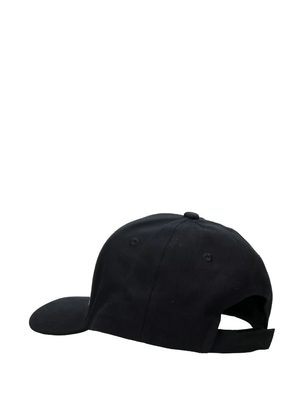 John Richmond embroidered-logo baseball cap - Zwart