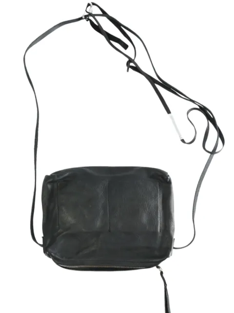Boris Bidjan Saberi leather zip-fastening cross body bag
