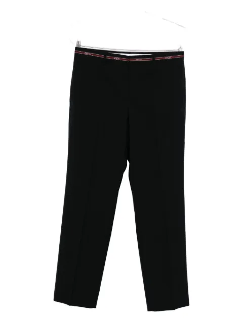 Gucci logo-band trousers