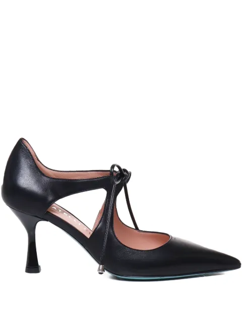 Fratelli Russo lace-up cut-out pumps