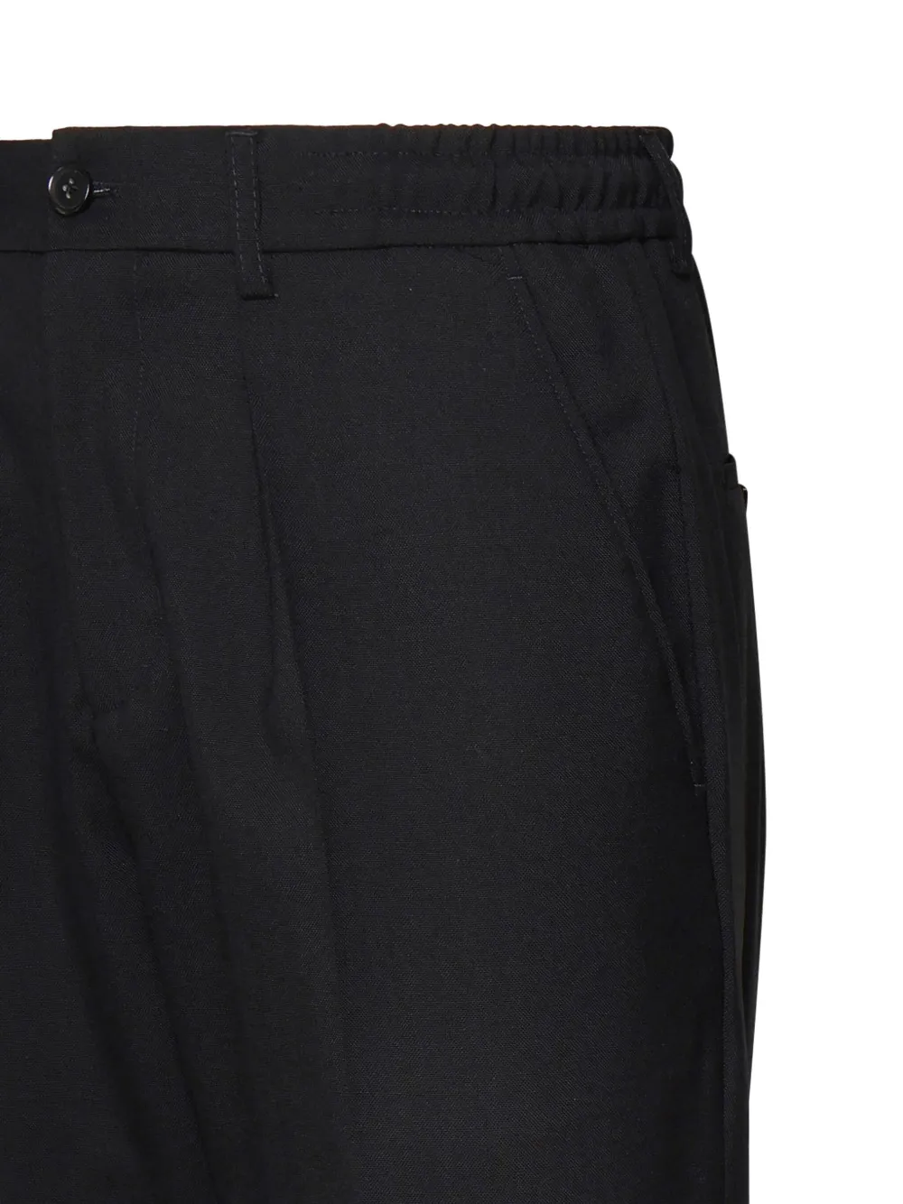 BE ABLE Wollen pantalon Zwart