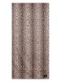 f**k woman Fantasy leopard-print beach towel - Brown