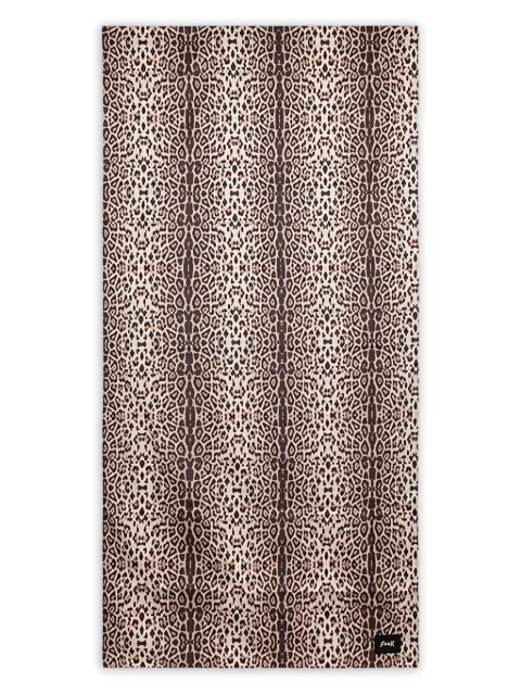 f**k  Fantasy leopard-print beach towel