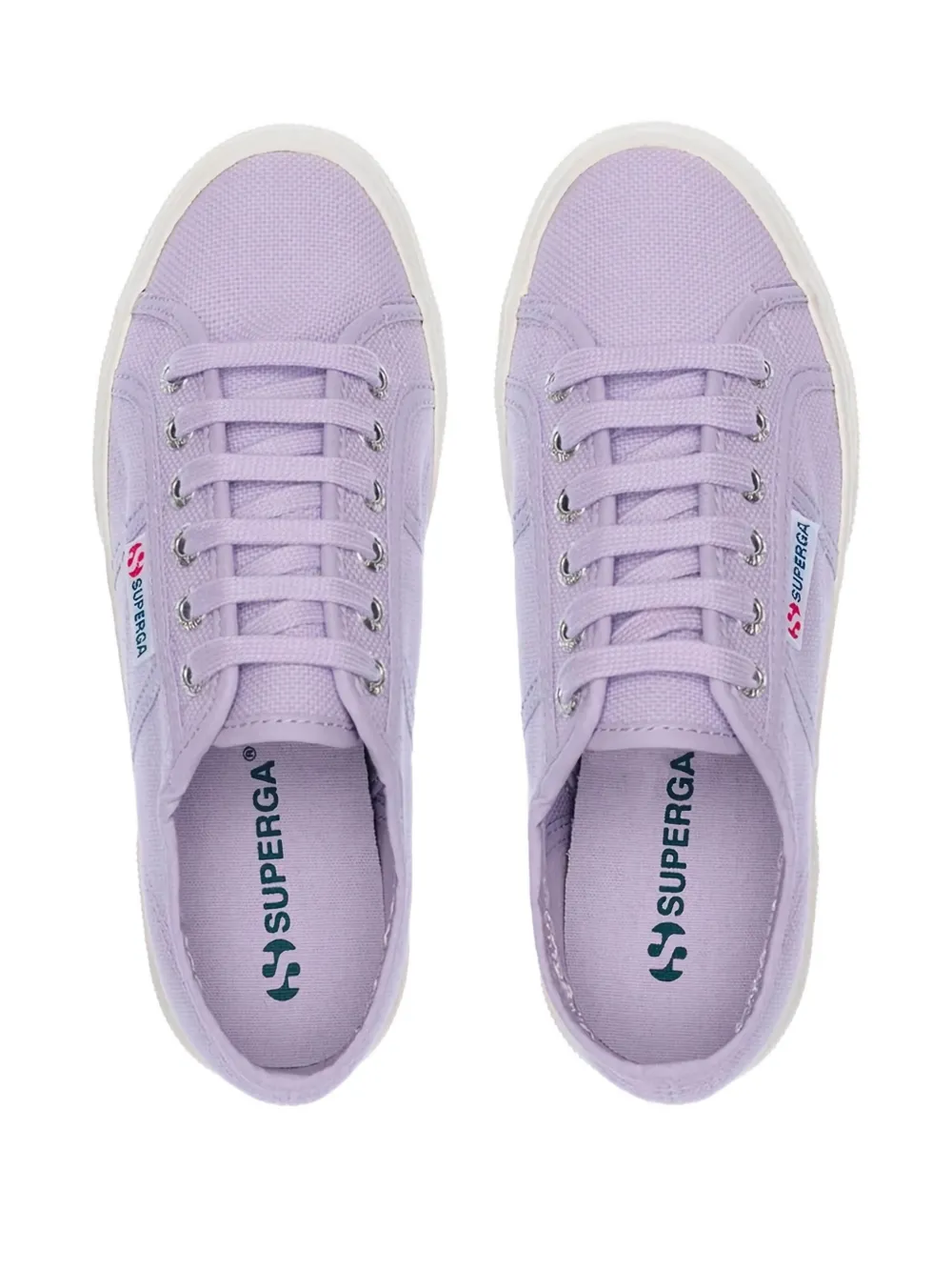 Superga platform low-top sneakers Purple