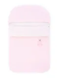 Fendi Kids teddy-print sleeping bag - Pink