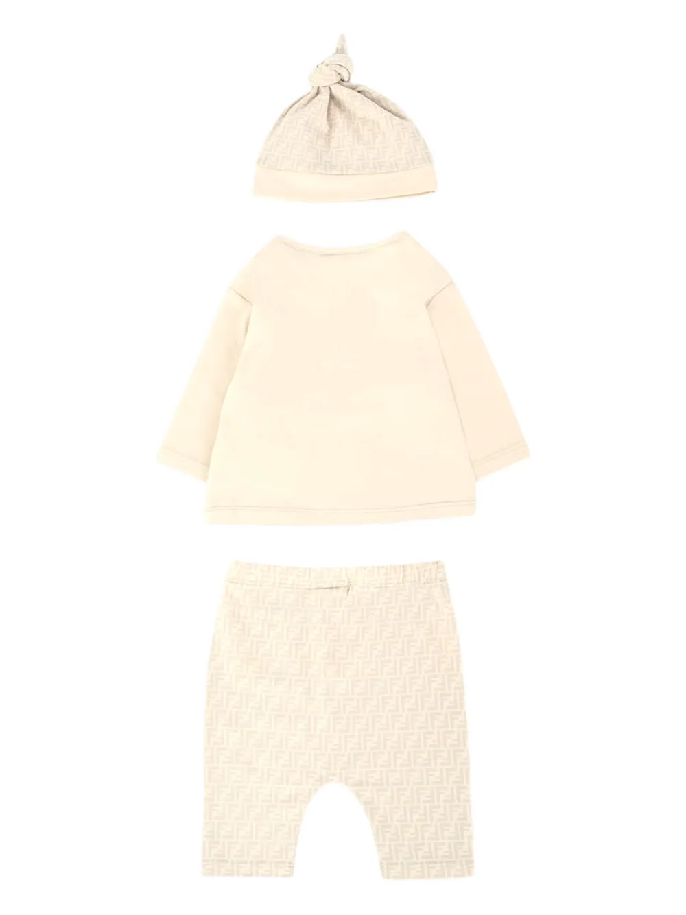 Fendi Kids FF motif teddy-print tracksuit | Tracksuit Sets | Image 2
