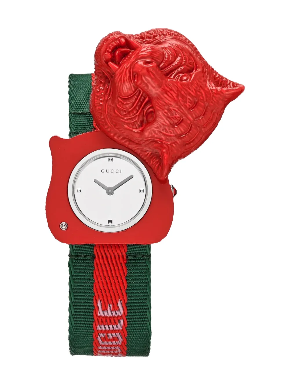 Gucci Red Tiger 38mm watch - Wit