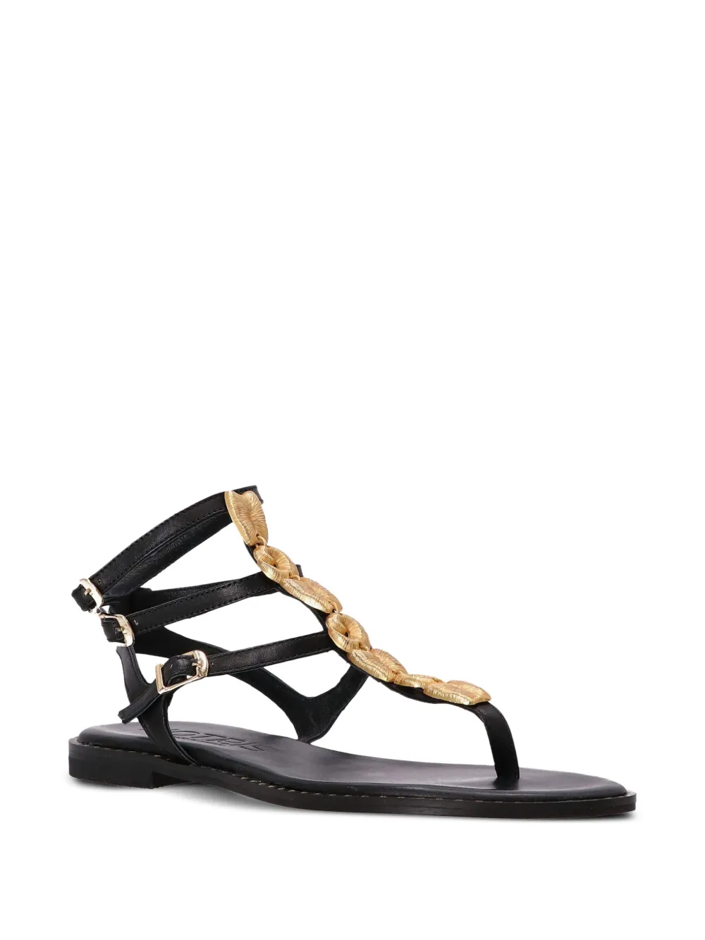 Kotris Sandals Milos buckle-fastening embellished sandals Black