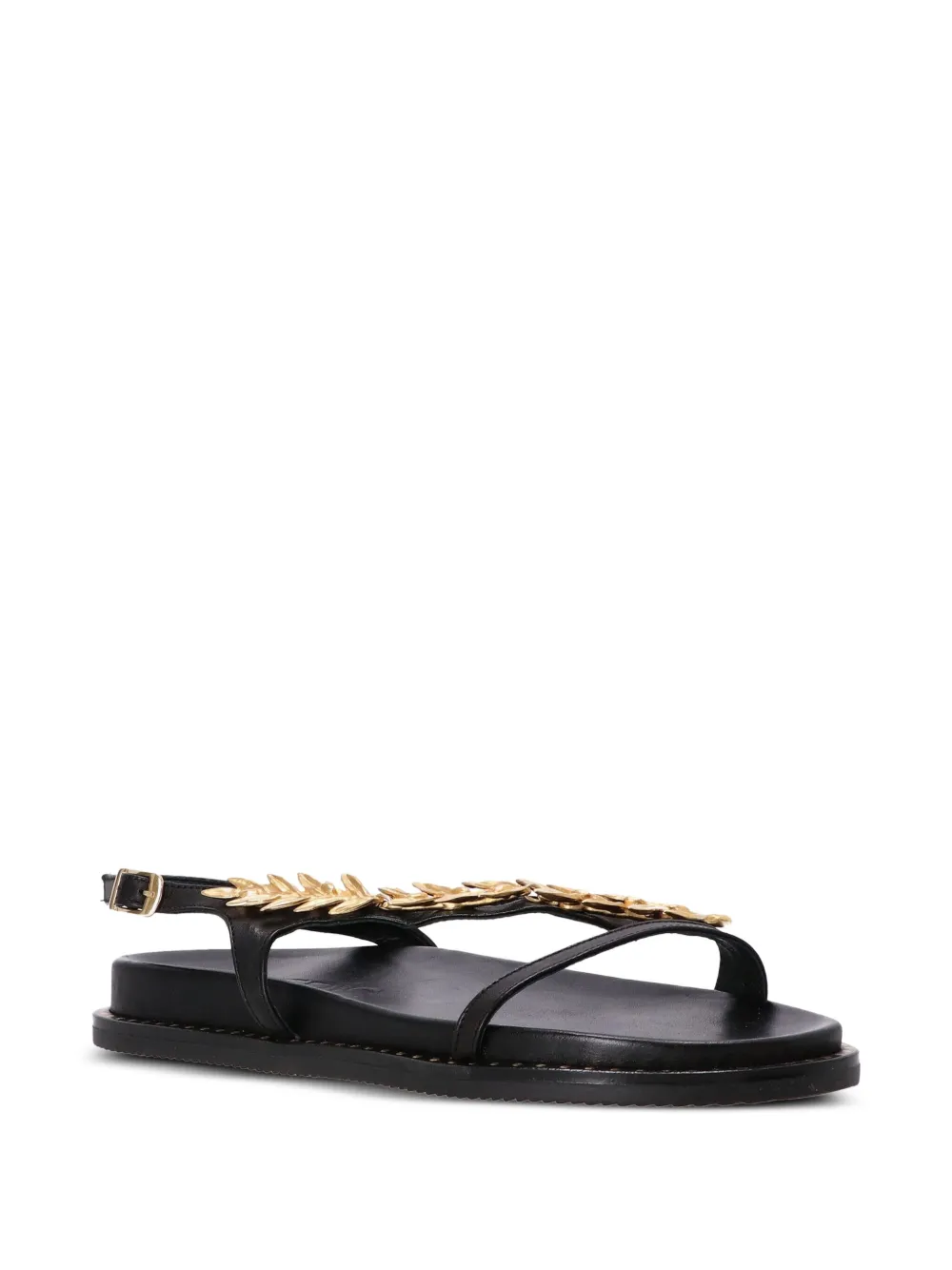 Kotris Sandals leaf-embellished buckle sandals | Flat Sandals | Image 2