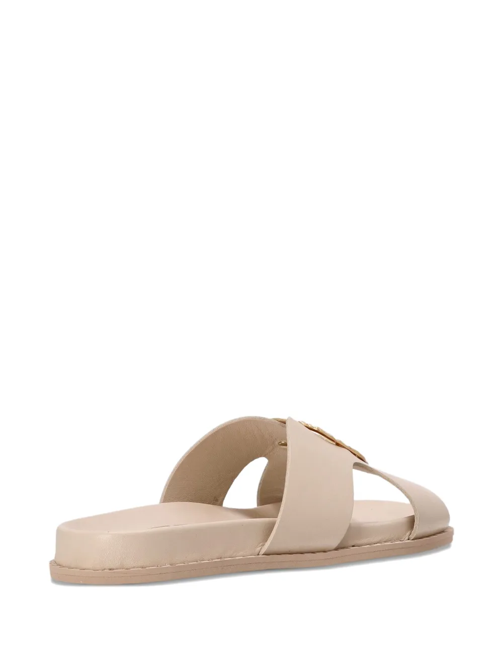 Kotris Sandals Embellished Leather Sandals In Neutral