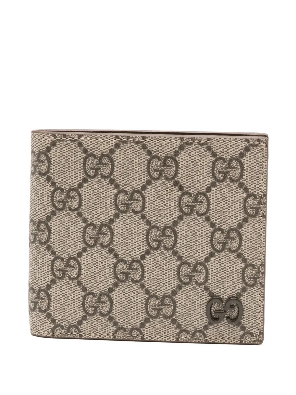 Gucci GG Supreme-canvas leather wallet | Neutrals | Image 1