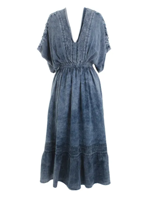 Cecilia Prado Vestido midi com bordado