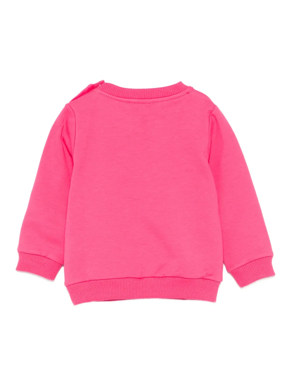 Moschino Kids bear-print sweatshirt Roze