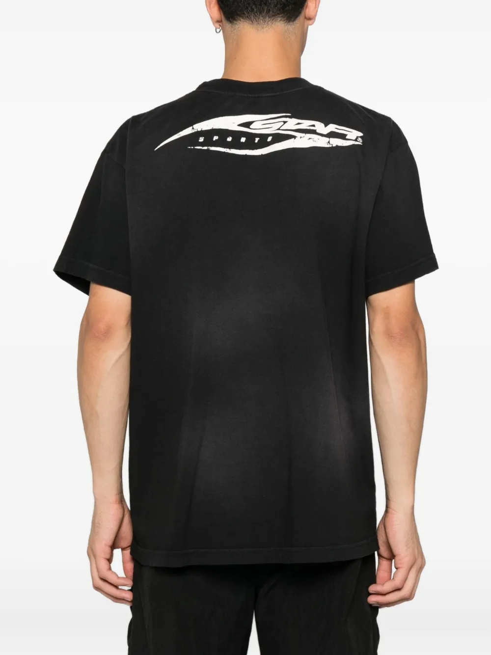 HELLSTAR T-shirt met grafische print Zwart