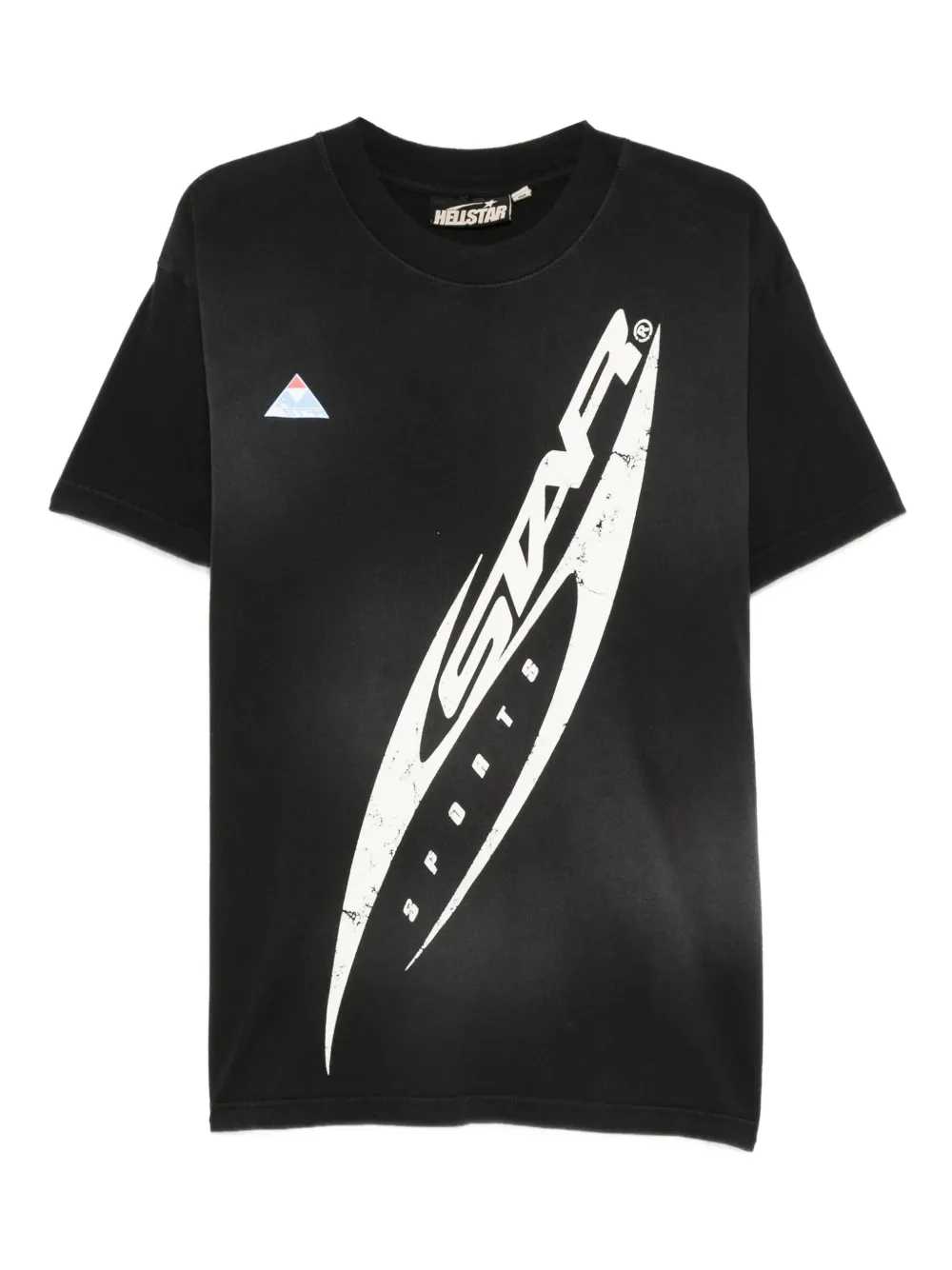 HELLSTAR graphic-print T-shirt | Black | Image 1