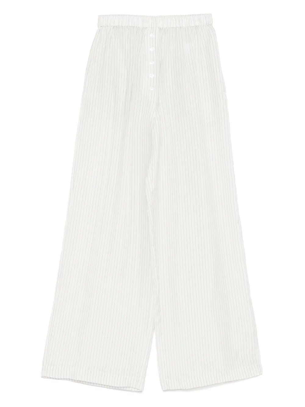 The Frankie Shop Brenna Double Stripe trousers | White | Image 1