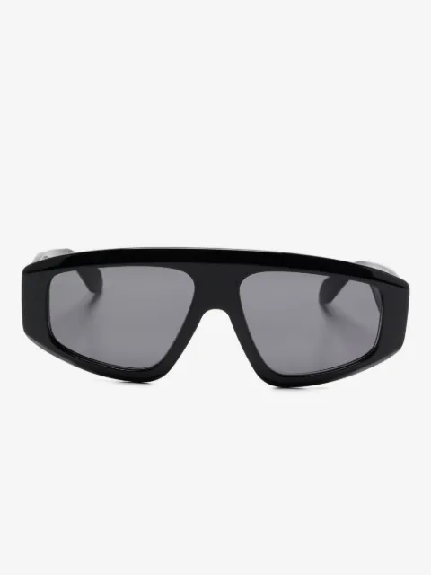 Alaïa geometric-frame sunglasses