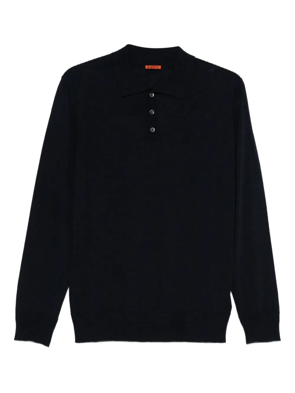 Barena Poloshirt met lange mouwen Blauw