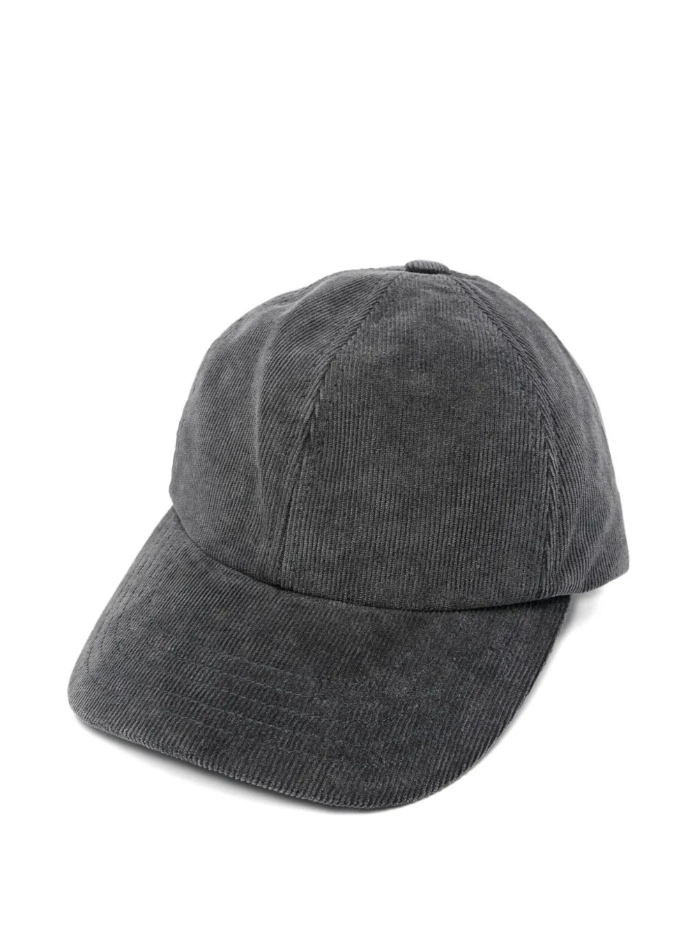 ISABEL MARANT corduroy baseball cap Zwart