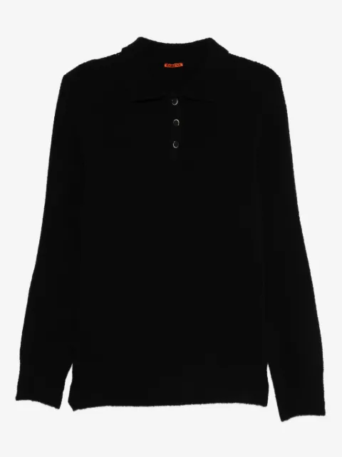Barena long-sleeve polo jumper