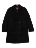 Barena double-breasted patch-pocket coat - Black