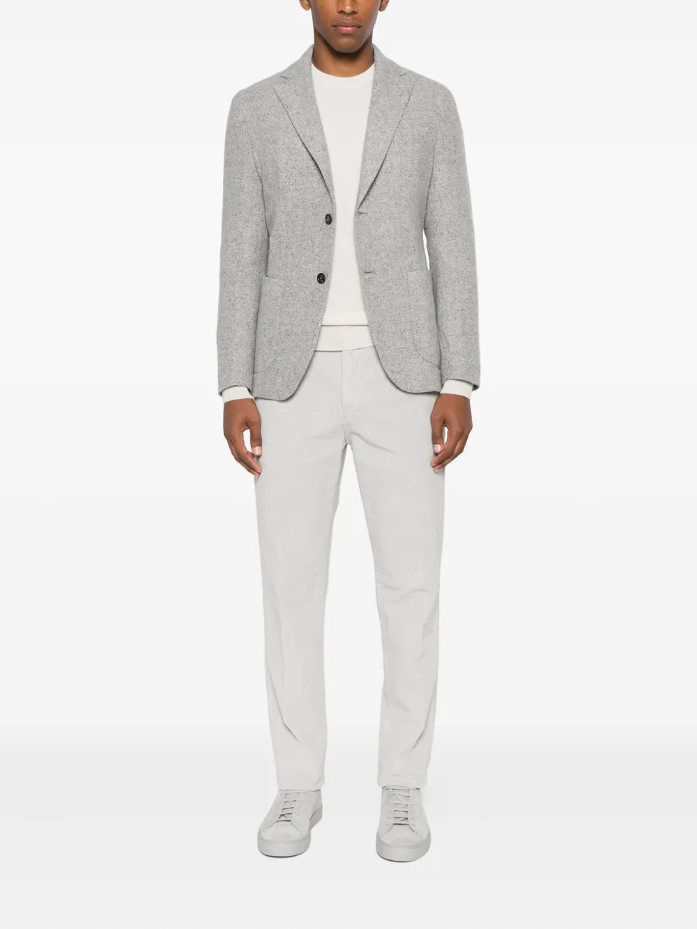 Corneliani crew-neck sweater Beige