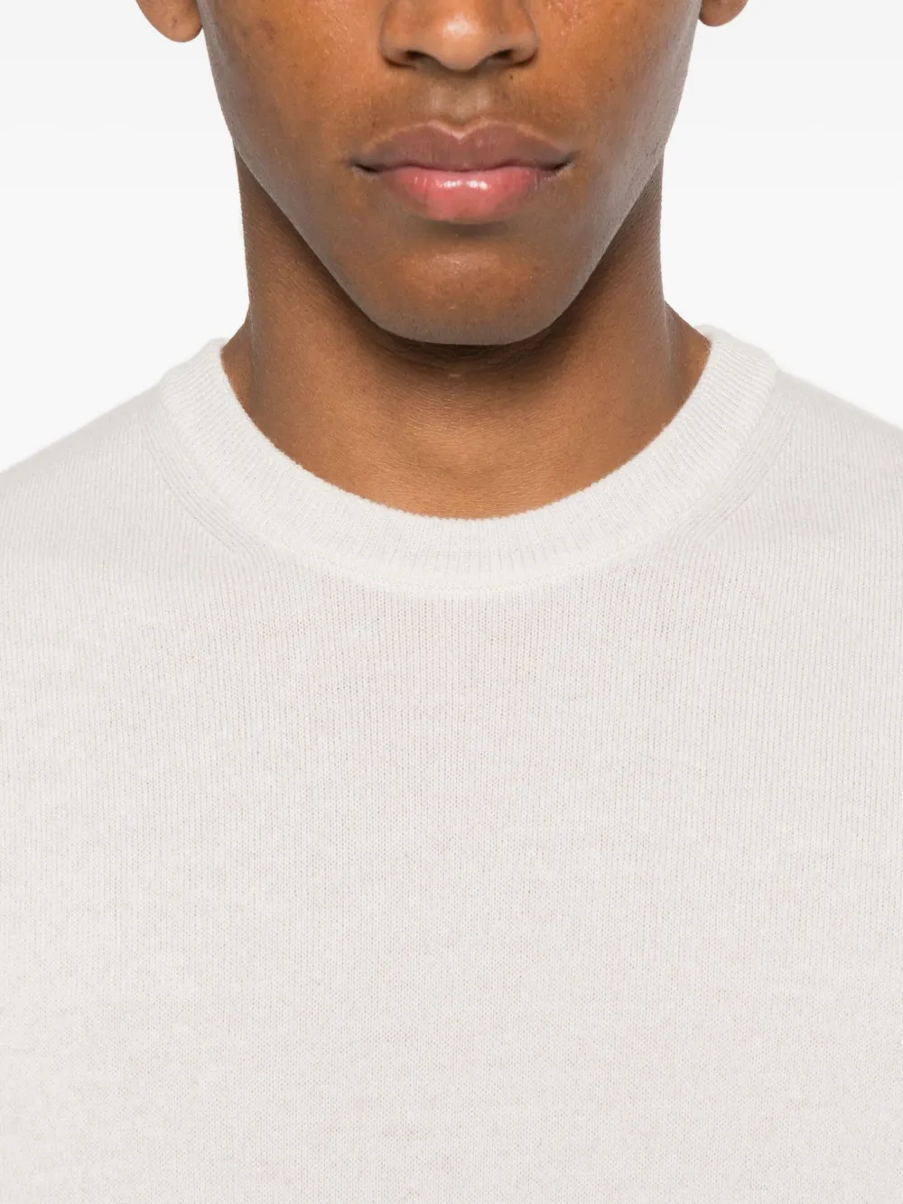 Corneliani crew-neck sweater Beige