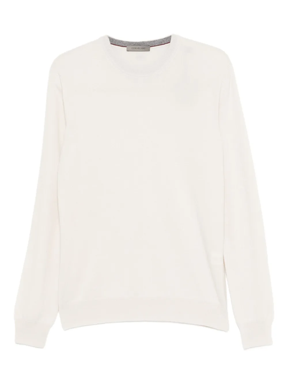 Corneliani crew-neck sweater Beige