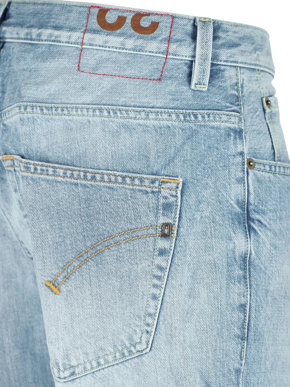 DONDUP Jeans met vervaagd effect Blauw