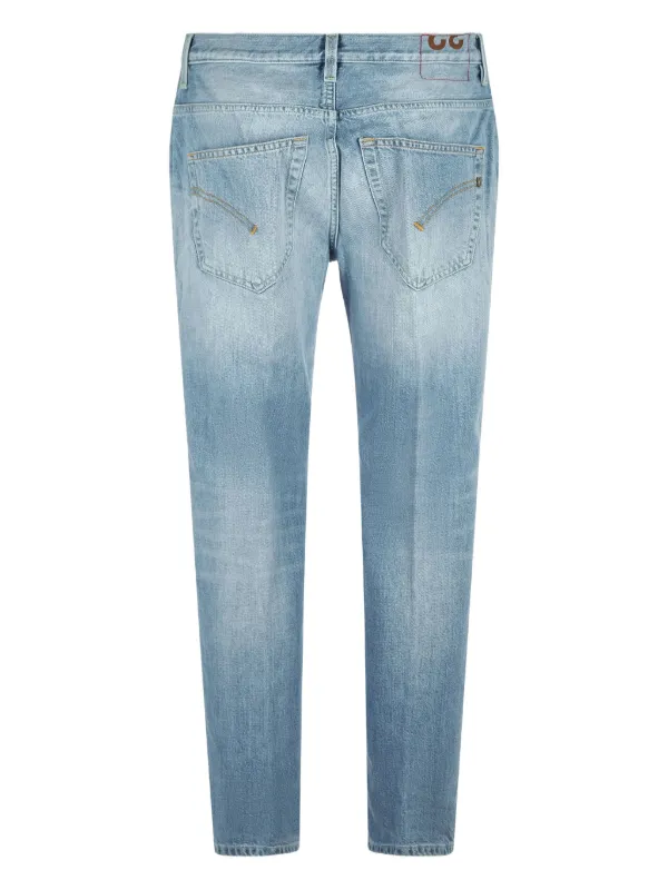 DONDUP Faded Wash Jeans Blue FARFETCH ID