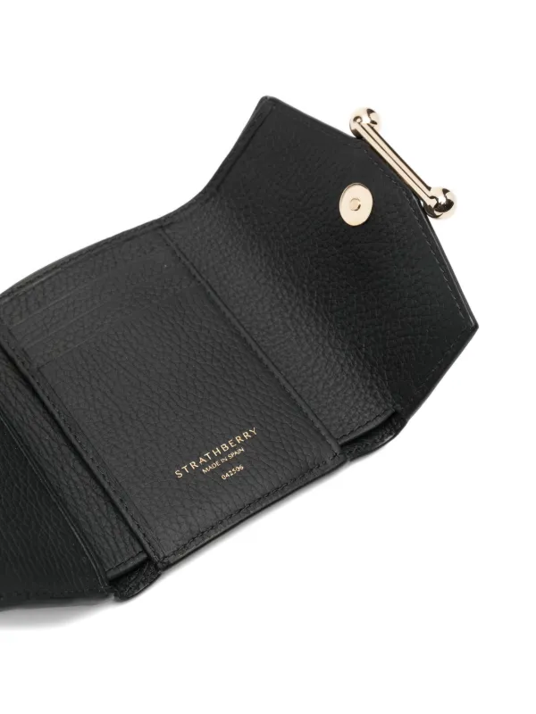 Strathberry Mosaic Trifold 財布 | ブラック | FARFETCH JP