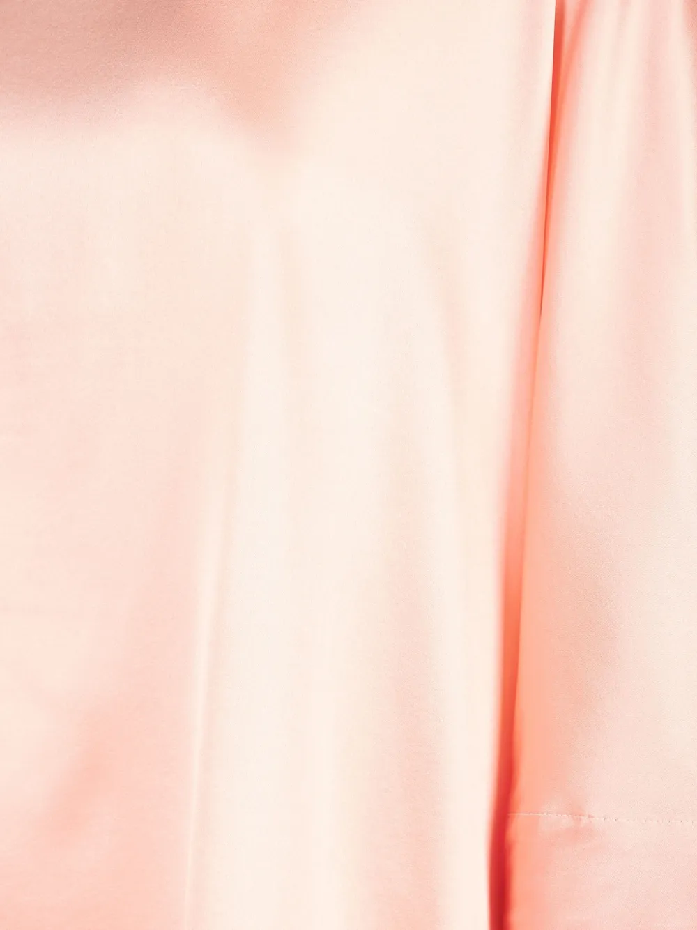 Roberto Collina tie-back satin blouse Roze