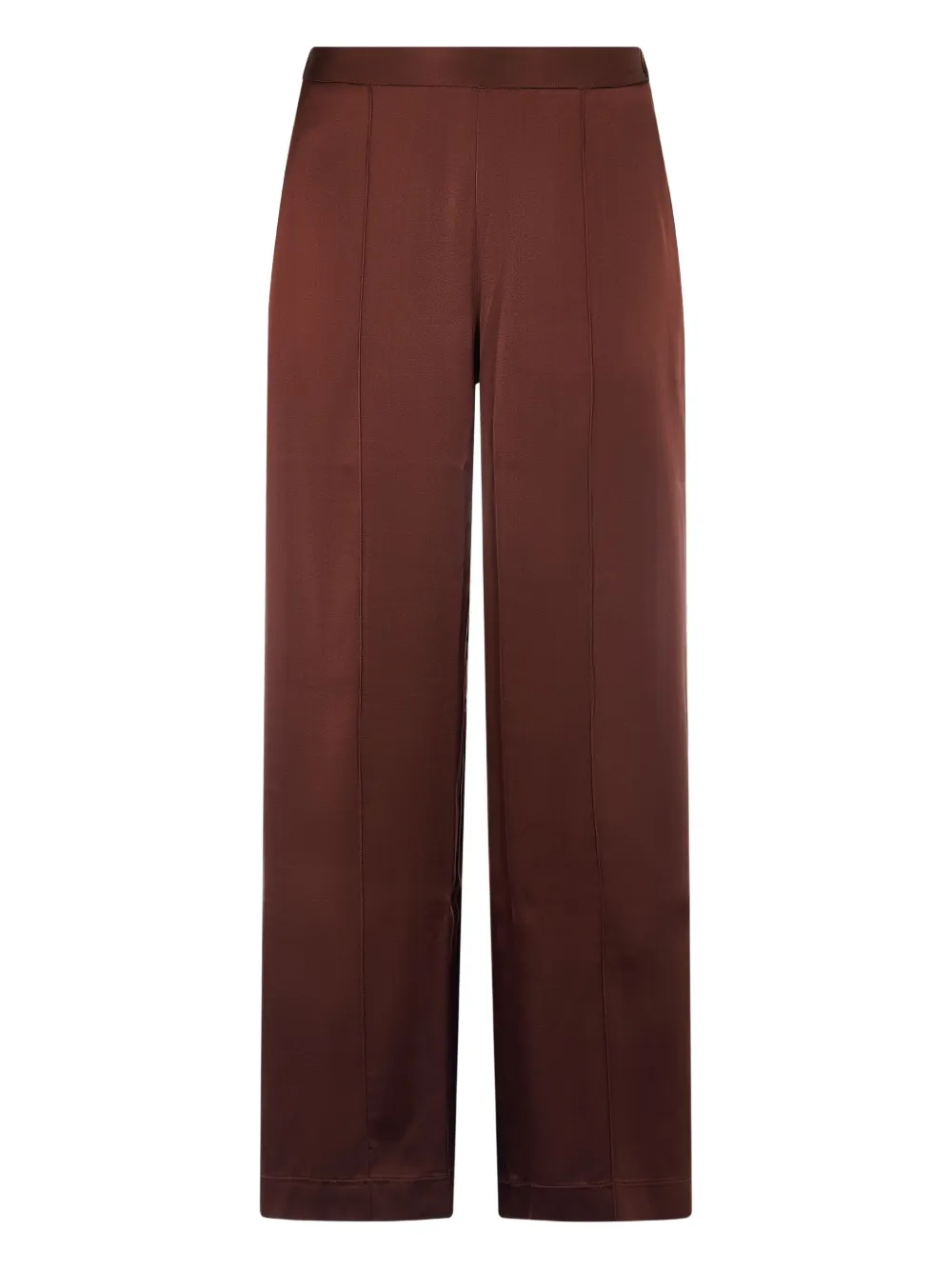 Roberto Collina satin trousers Bruin