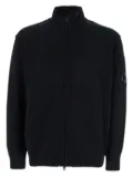 C.P. Company lambswool zip-up cardigan - Black