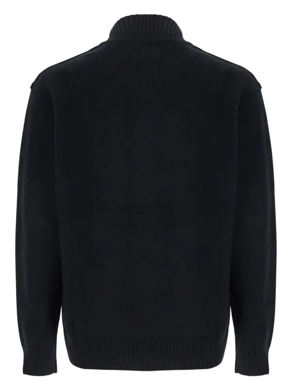 C.P. Company ジップアップ カーディガン | ブラック | FARFETCH JP