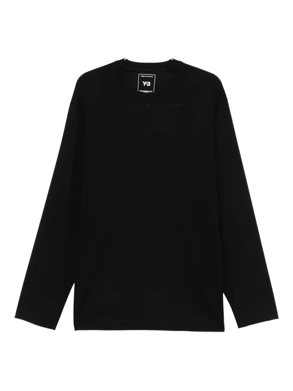 Y-3 long-sleeve T-shirt - ブラック Y-3 long-sleeve T-shirt - ブラック