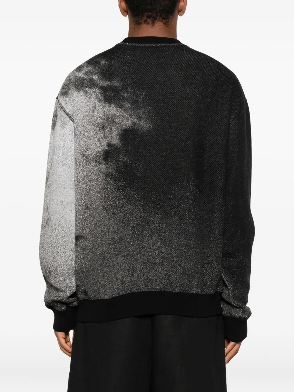 Palm Angels cotton sweatshirt Zwart