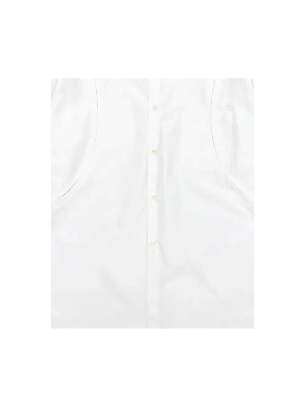 Comme Des Garçons Katoenen overhemd Wit