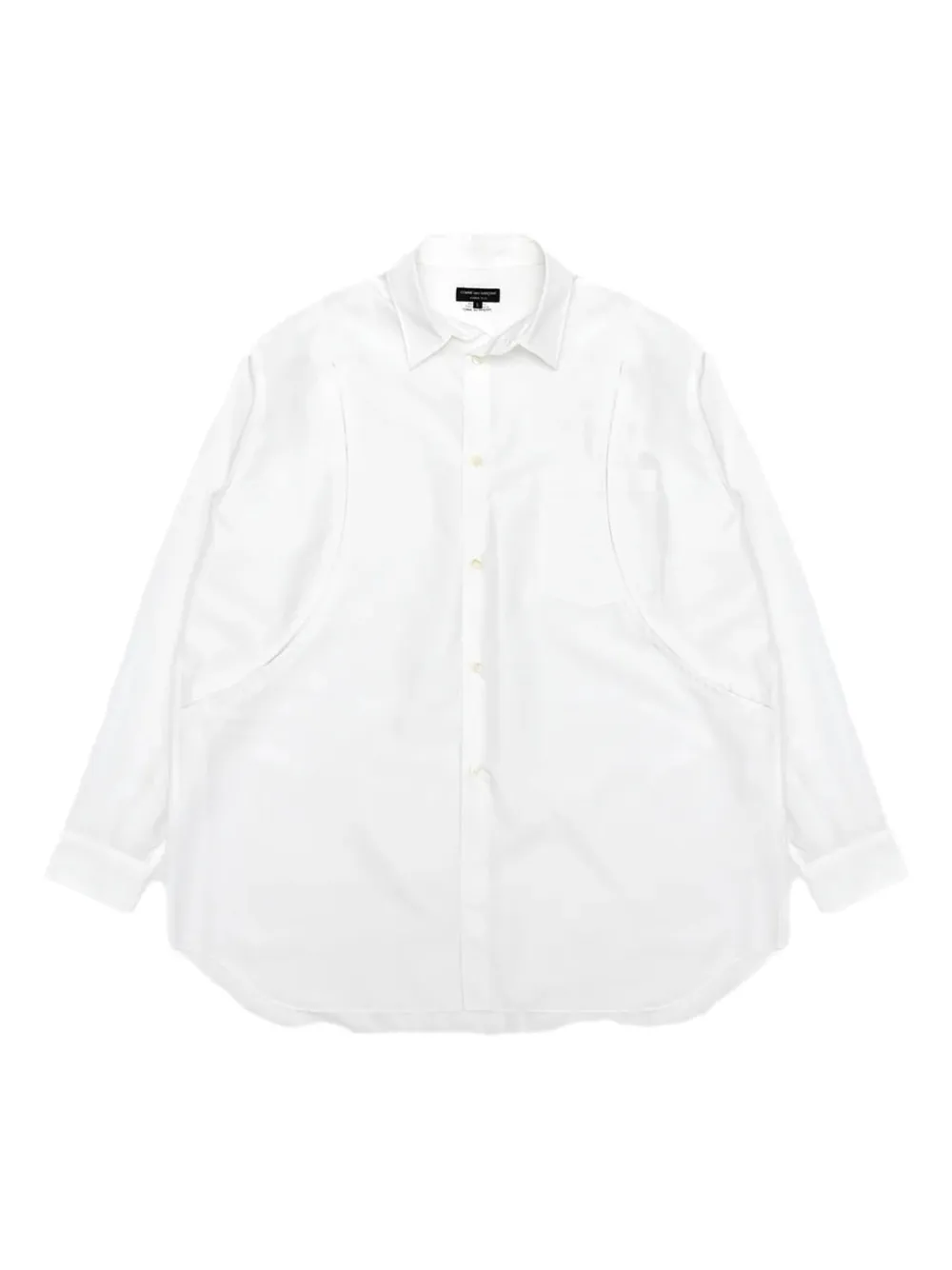 Comme Des Garçons cotton shirt Wit