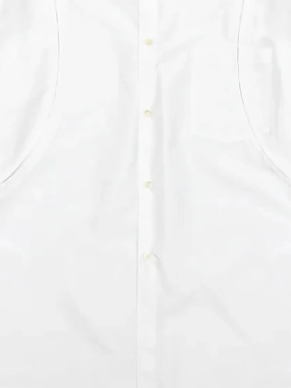 Comme Des Garçons Katoenen overhemd - Wit
