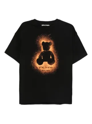 Palm Angels クマデザイン Tシャツ ブラック Palm Angels Bear In Mind Tシャツ | ブラック | FARFETCH JP