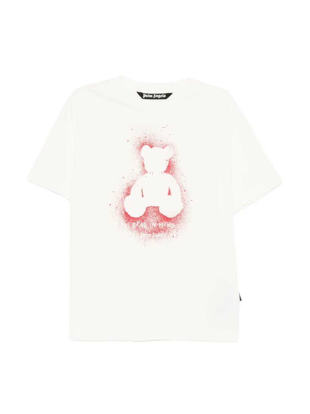 Palm Angels Bear in Mind Ove T-shirt Wit