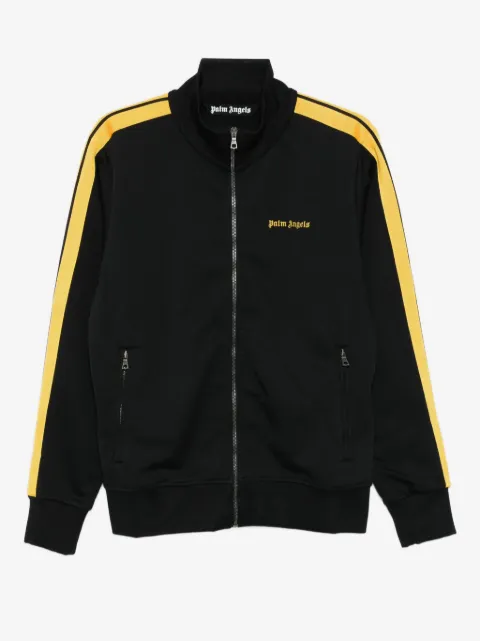 Palm Angels sweat zippé à détails rayés
