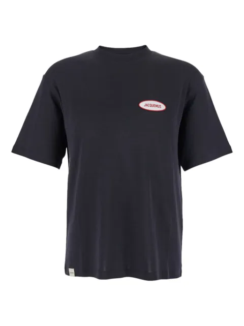 Jacquemus Camiseta com patch de logo