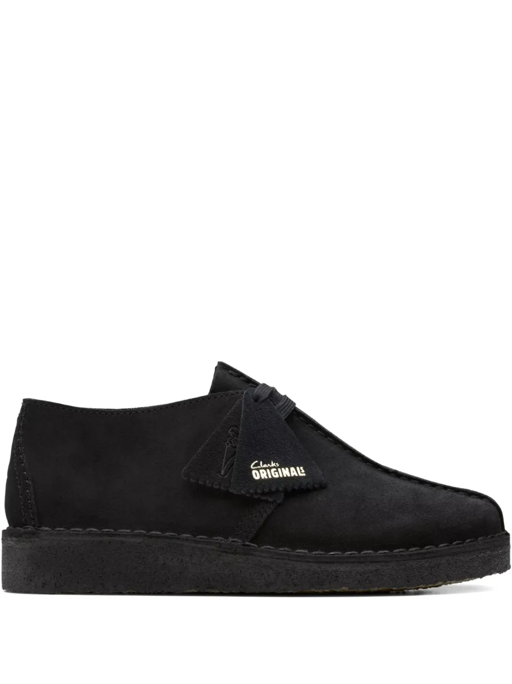 Clarks Originals Wallabee suede lace-up desert boots Black