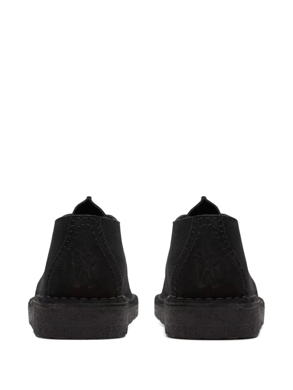 Clarks Originals Wallabee suede lace-up desert boots Black